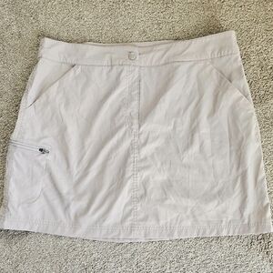 32 Degrees Khaki Skirt Skort LARGE